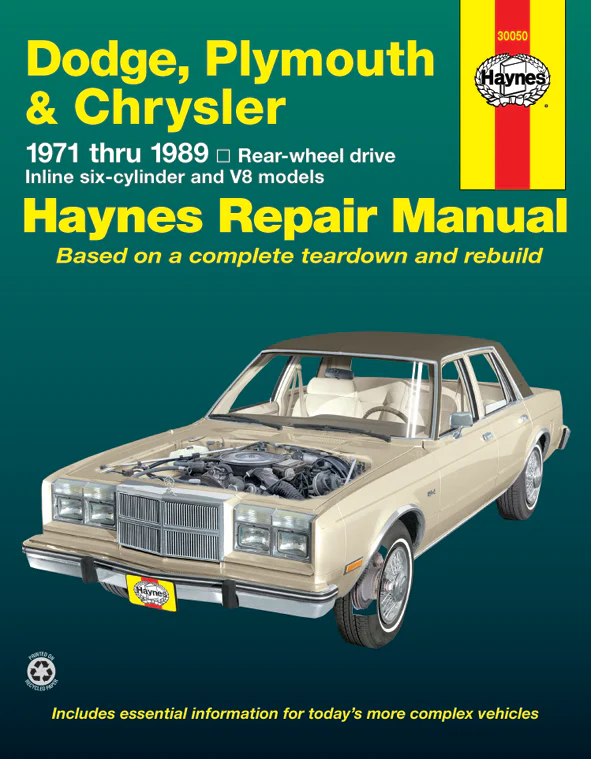 Chrysler New Yorker Service & Repair Manuals